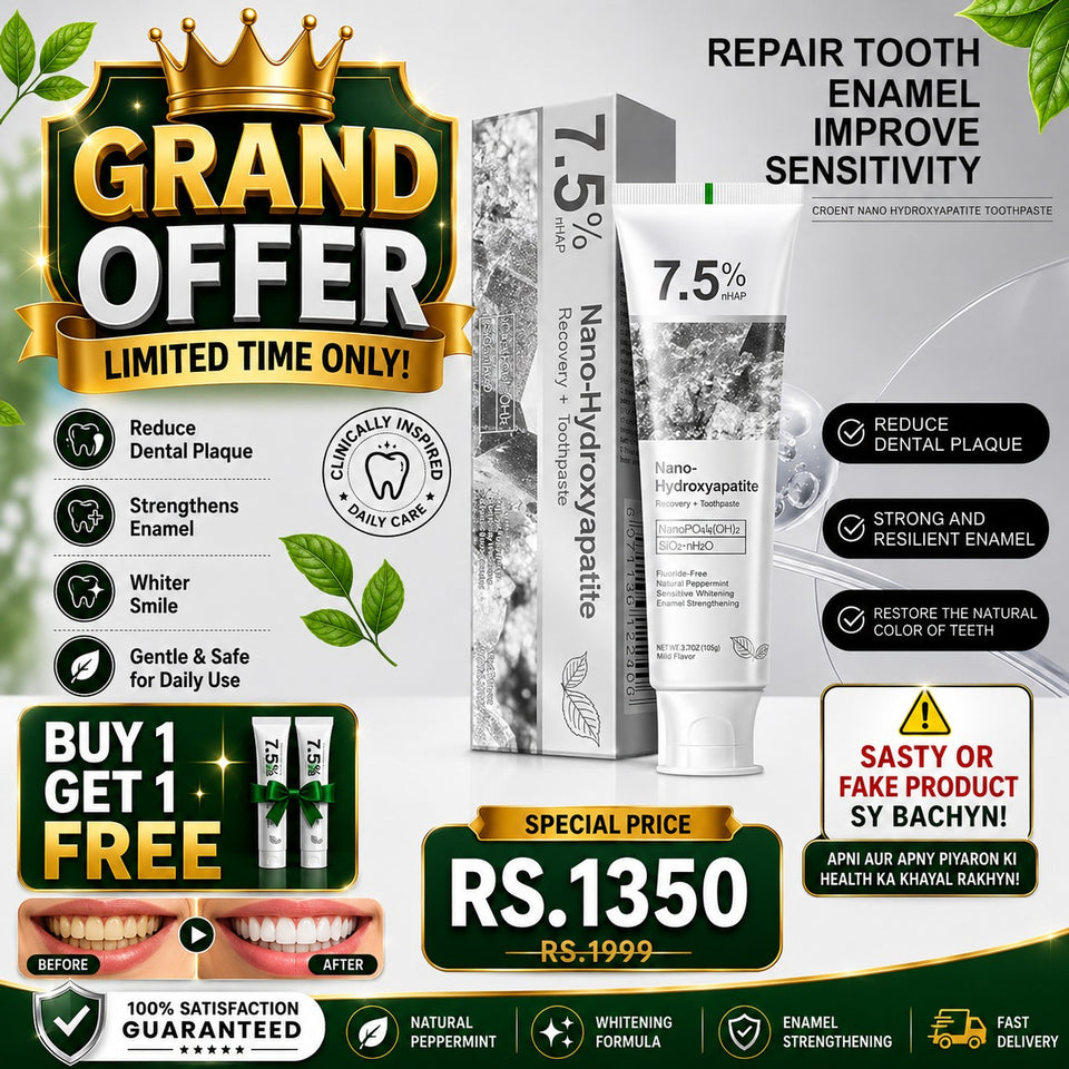 7.5% Nano Hydroxyapatite Toothpaste